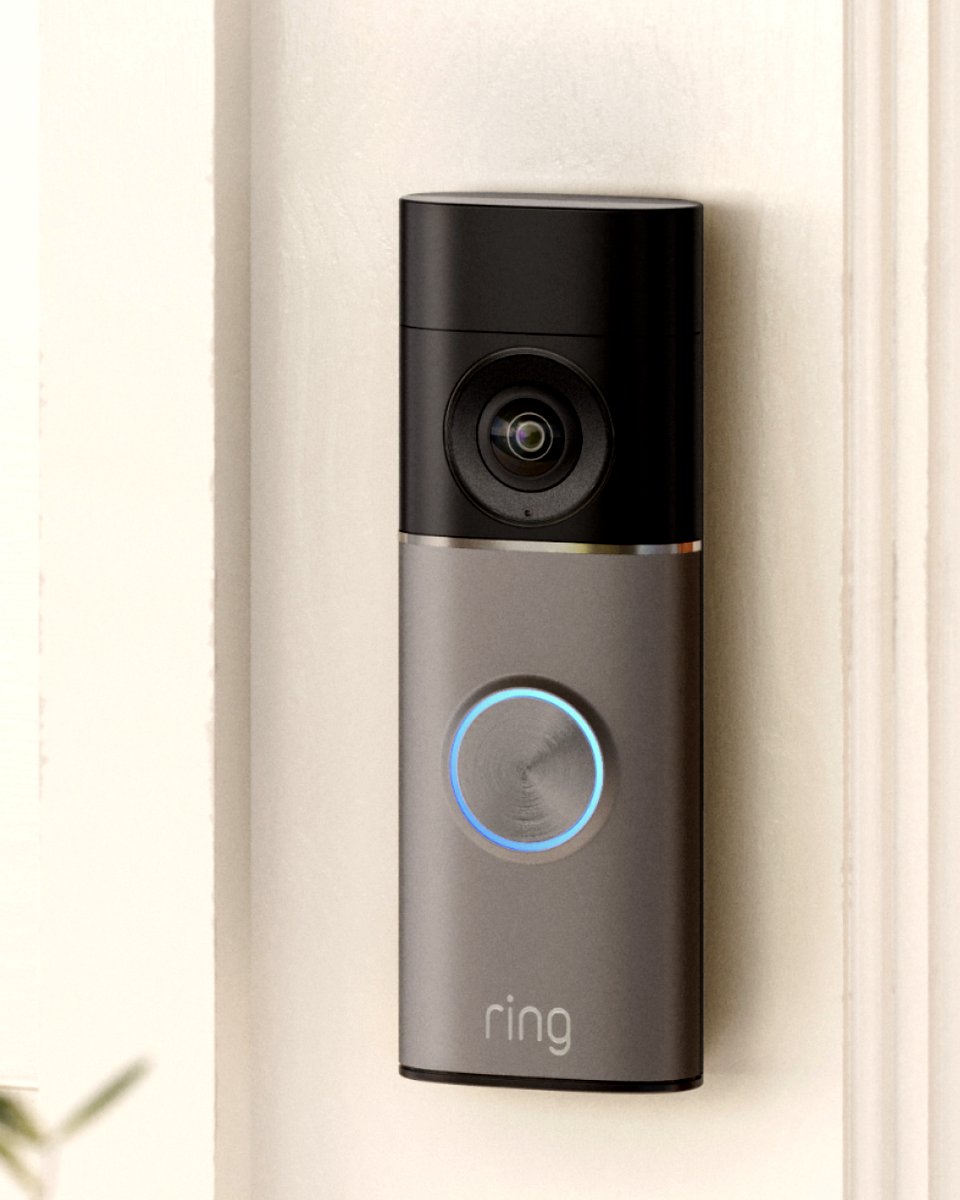 Videoportero Ring junto a la puerta